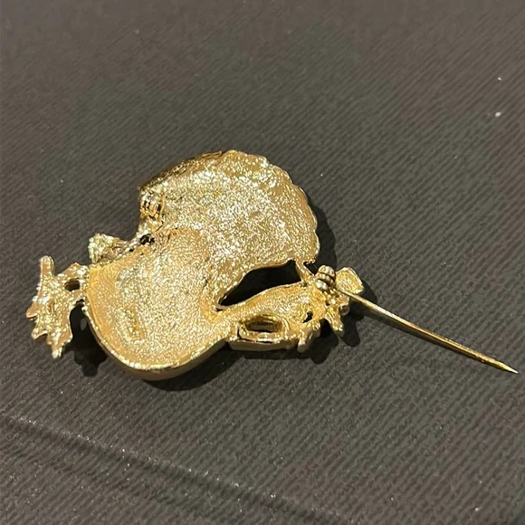 Vintage Turkey Brooch. Thanksgiving Turkey - Picture 8 of 13